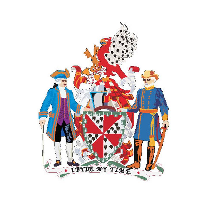 Loudon County Coat Of Arms N6790 A4 Photo Print