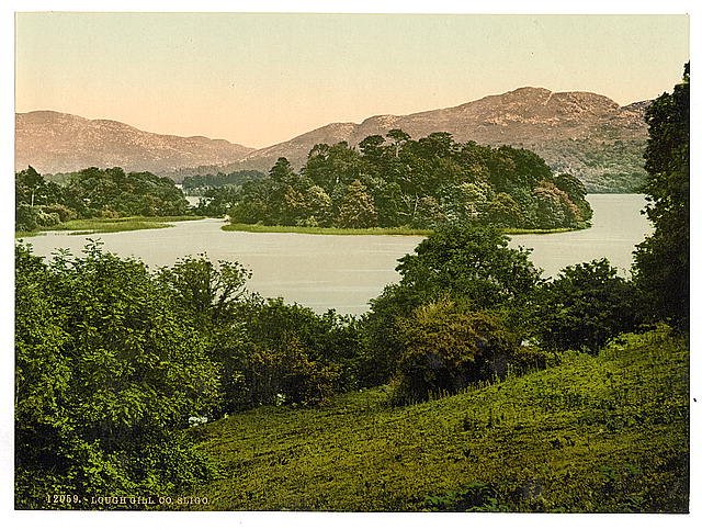Lough Gill County Sligo Vintage A4 Photo Print