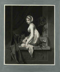 Louis Leopold Boilly A Girl at a Window A4 Photo Print