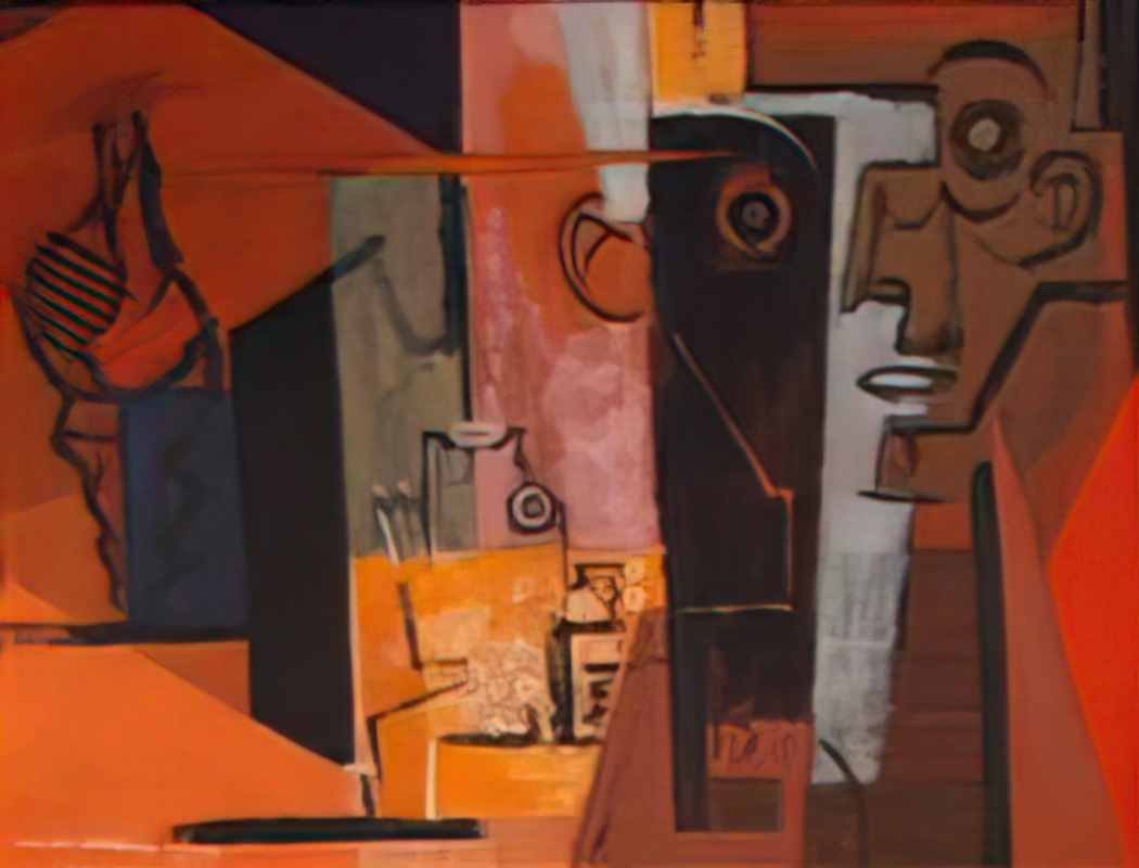 Louis Marcoussis composition au visage et au coquillage 1939 Art A4 Photo Print