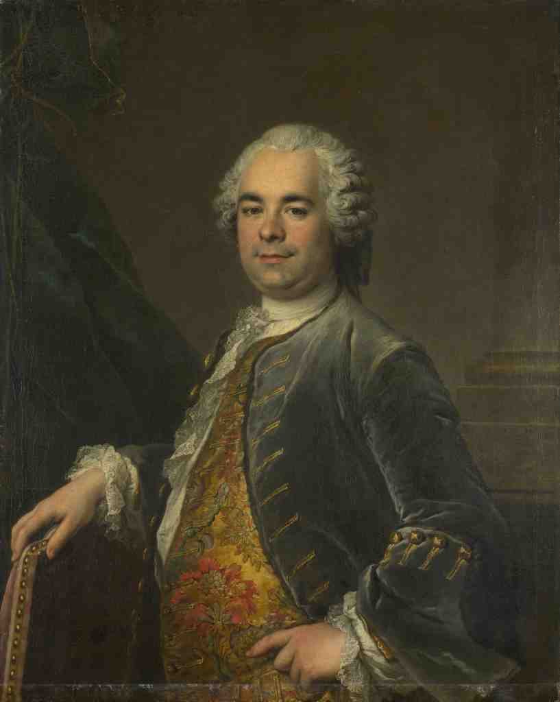 Louis Tocque Portrait of a Man A4 Photo Print