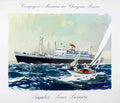 LouisLumiereBoat Advert A4 Photo Print