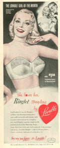 Lovable Lingerie 1950s 1950s Vintage Retro Advert Poster