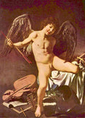 Love As The Winner Caravaggio A4 Photo Print
