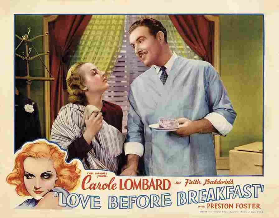 Love Before Breakfast 05  film star poster A4 Photo Print