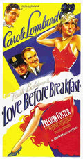 Love Before Breakfast 08  film star poster A4 Photo Print