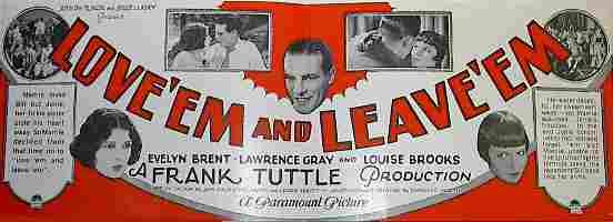 Love Em and Leave Em 01  film star poster A4 Photo Print