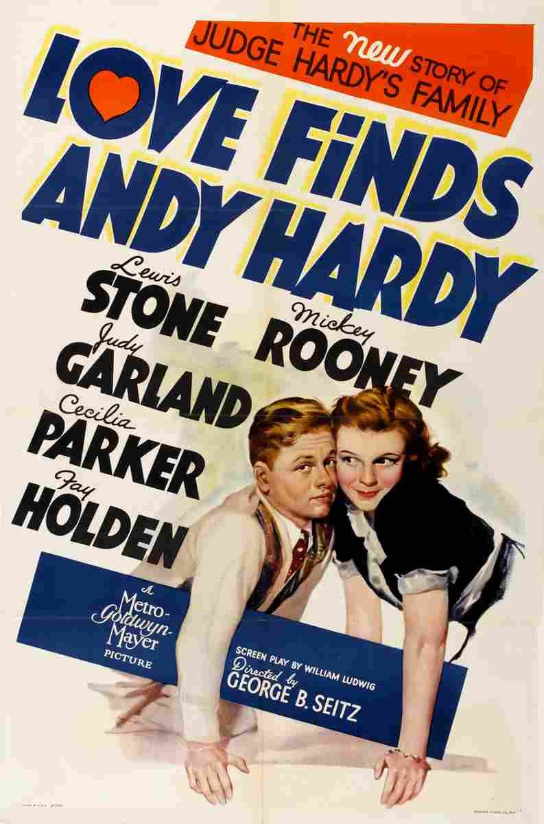 Love Finds Andy Hardy 01  film star poster A4 Photo Print