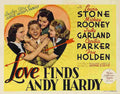 Love Finds Andy Hardy 02  film star poster A4 Photo Print