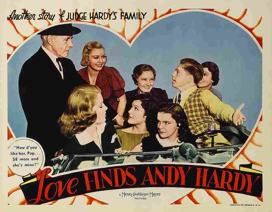 Love Finds Andy Hardy 06  film star poster A4 Photo Print