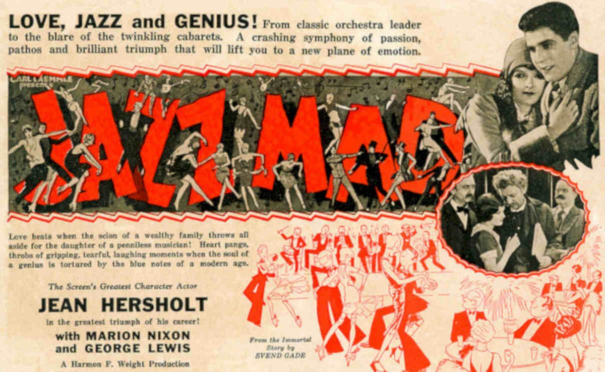 Love Jazz Genius Vintage Retro Advert Poster A4 Photo Print