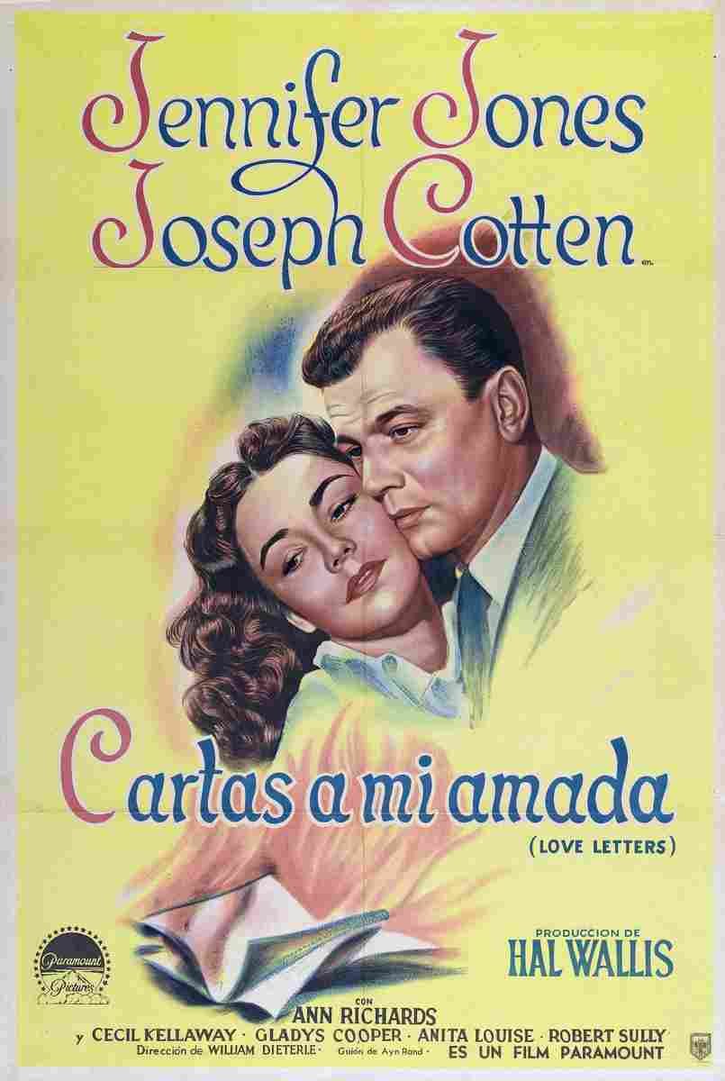 Love Letters 1945 02  film star poster A4 Photo Print