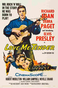 Love Me Tender 01  film star poster A4 Photo Print