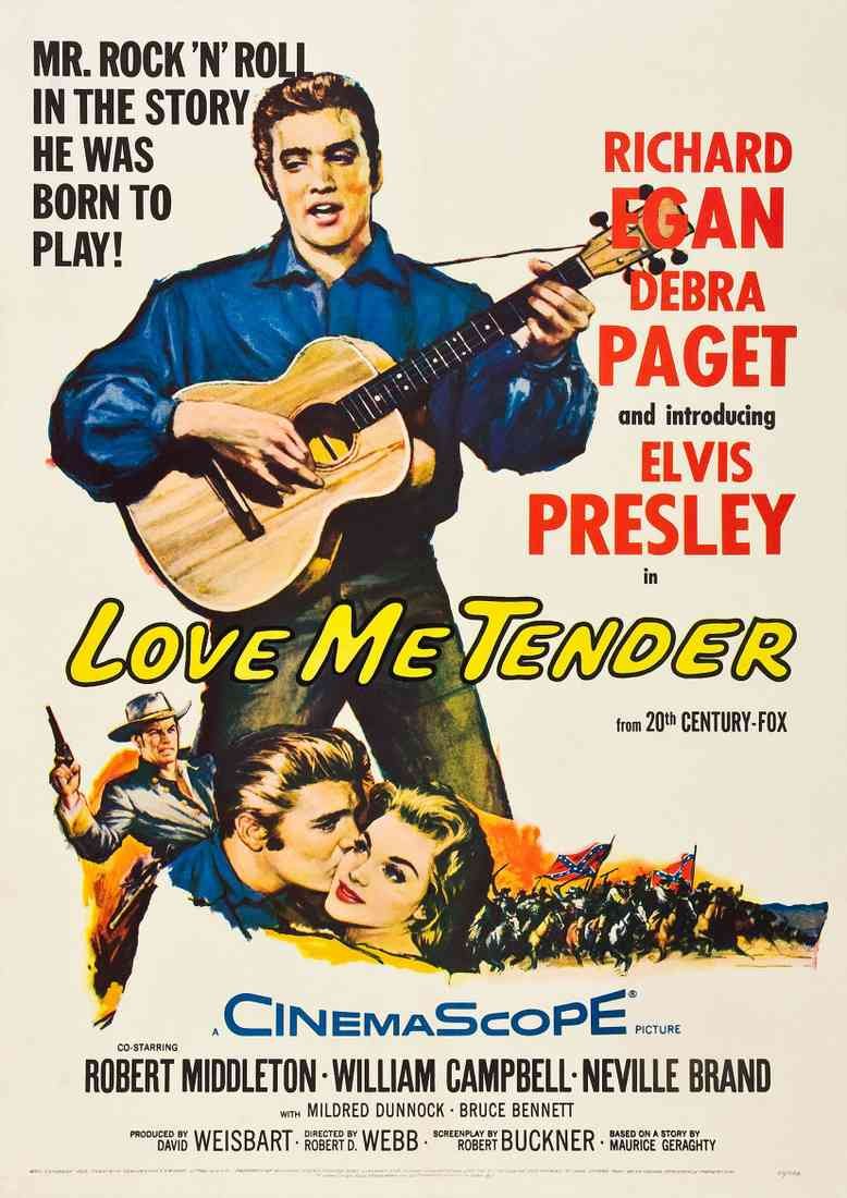 Love Me Tender 01 Film A4 Photo Print