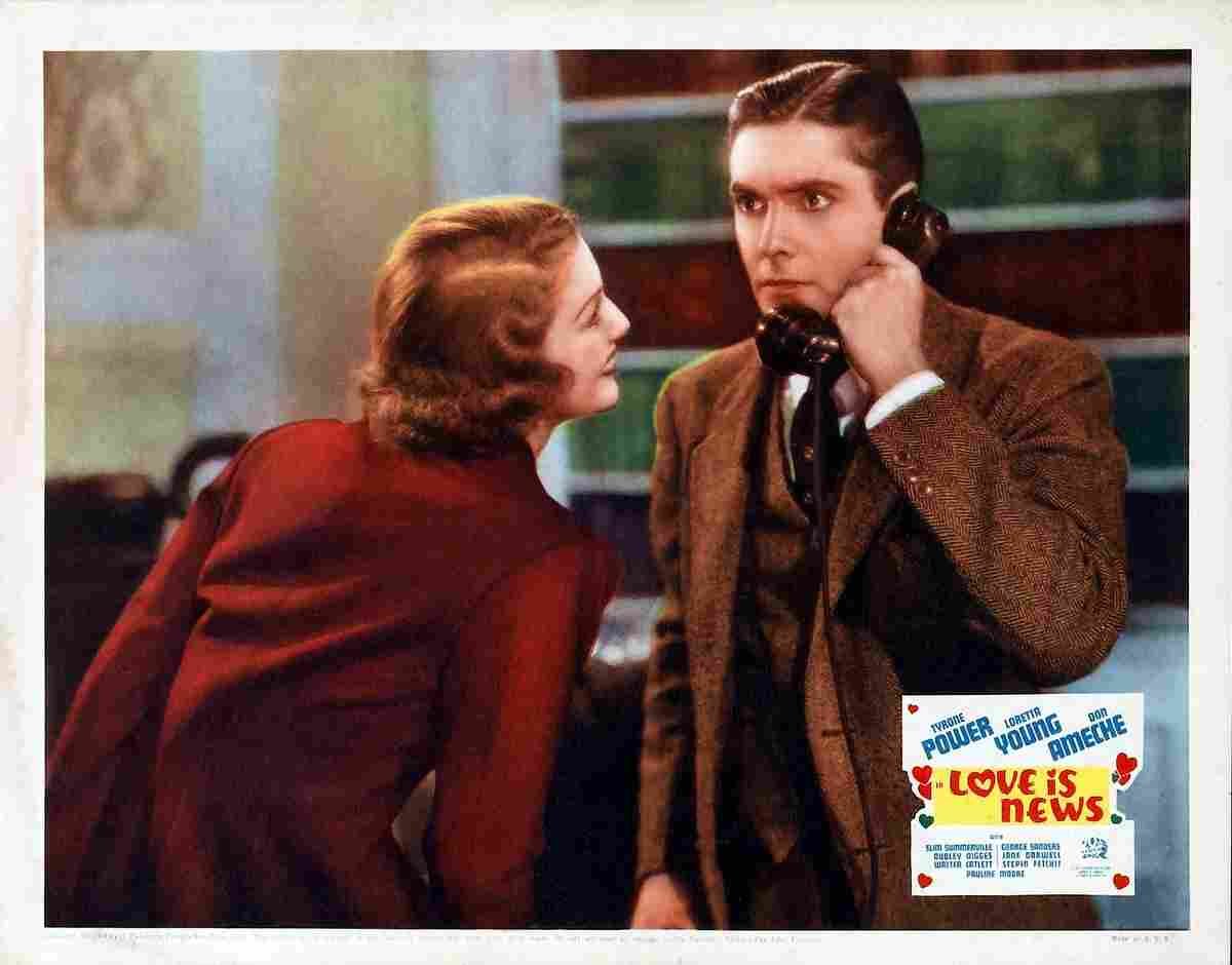 Love is News 02  film star poster A4 Photo Print