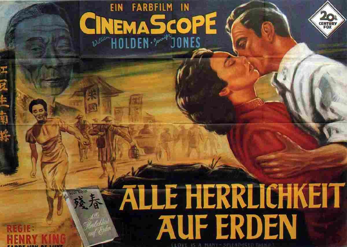 Love is a Many Splendored Thing 01  film star poster A4 Photo Print