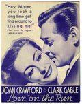 Love on the Run 03  film star poster A4 Photo Print