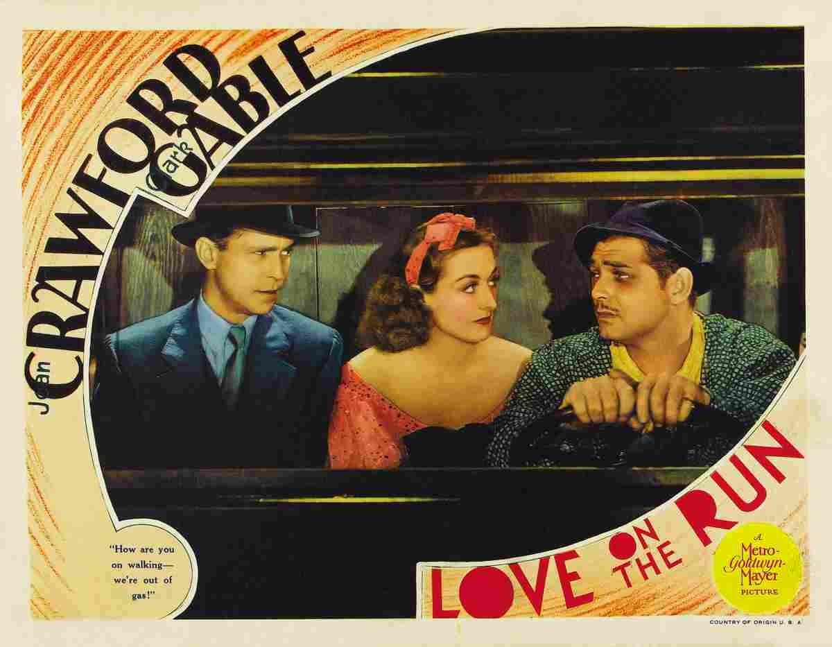 Love on the Run 04  film star poster A4 Photo Print