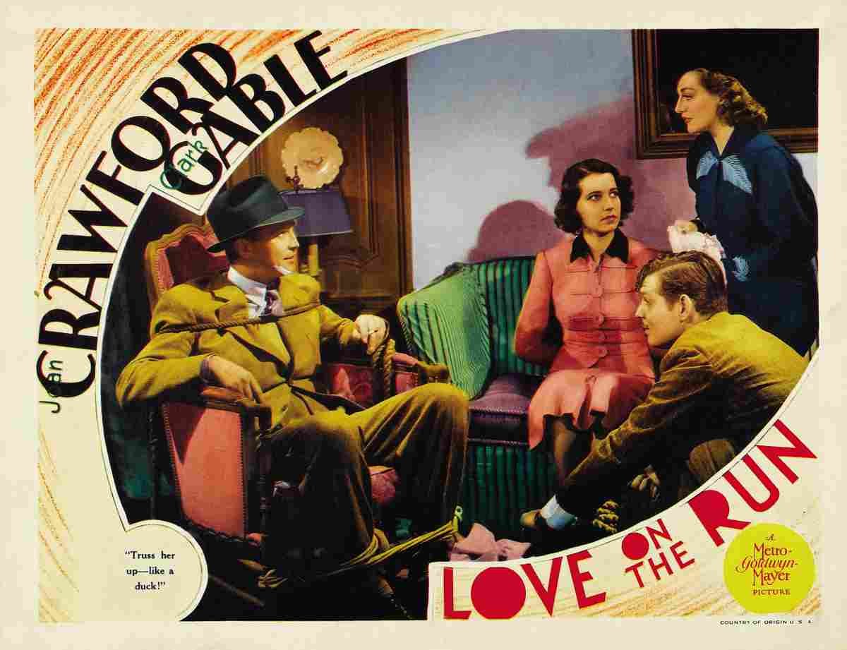 Love on the Run 05  film star poster A4 Photo Print