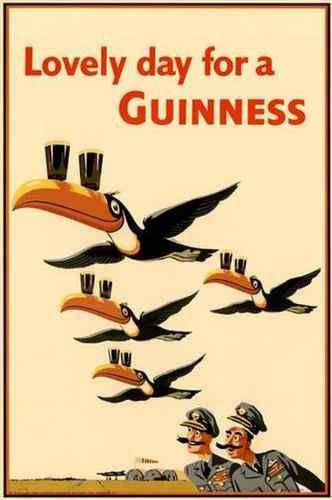 Lovely Day For A Guinness 2 A4 Photo Print