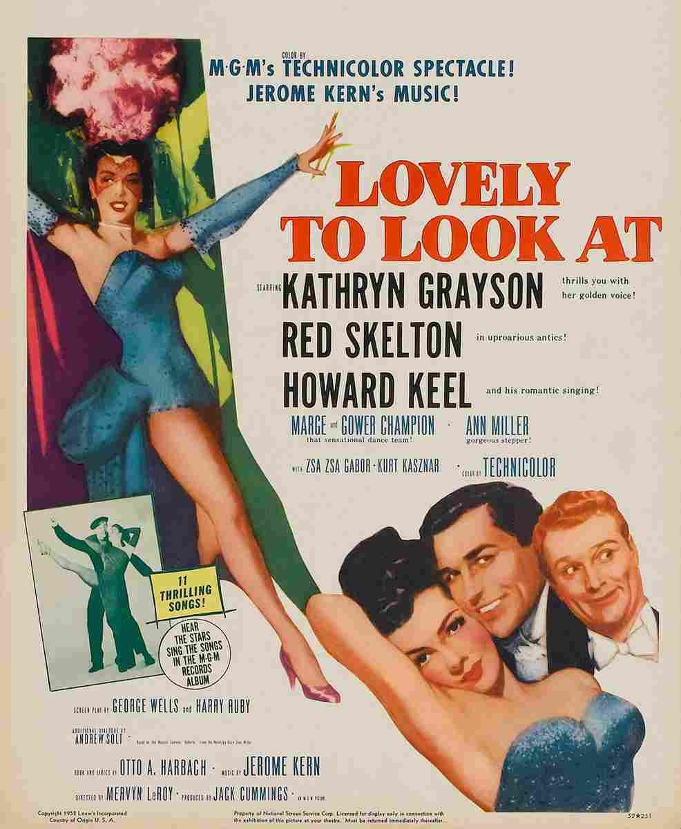 Lovely to Look At 01  film star poster A4 Photo Print