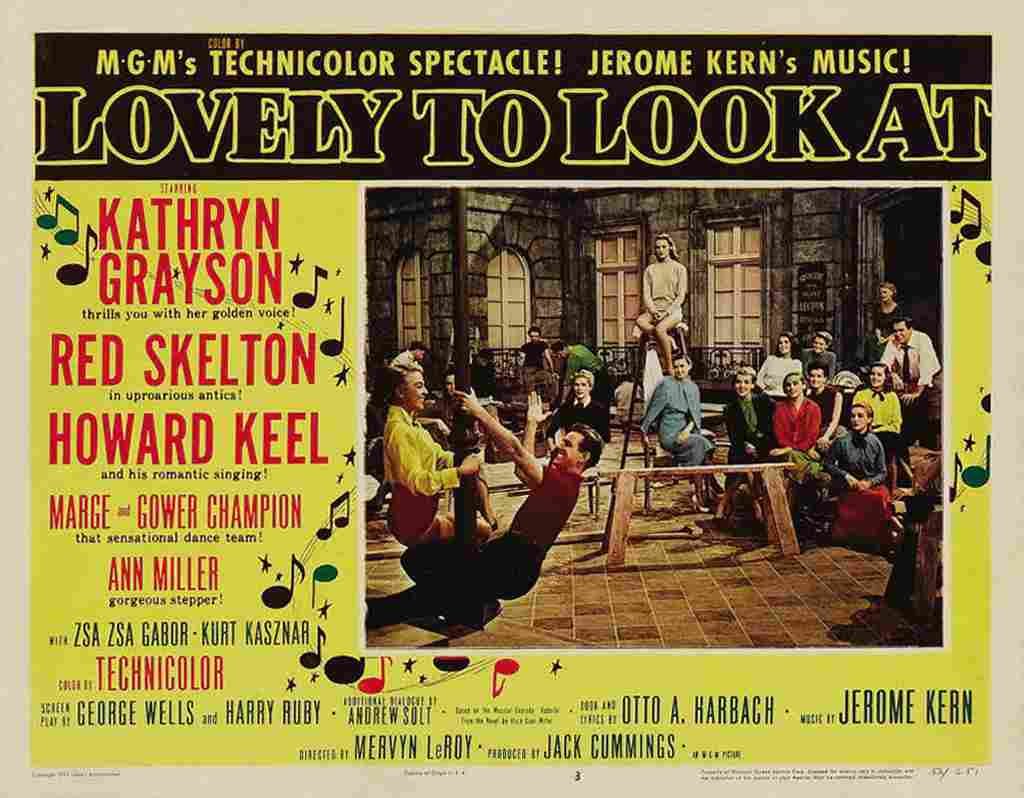Lovely to Look At 06  film star poster A4 Photo Print
