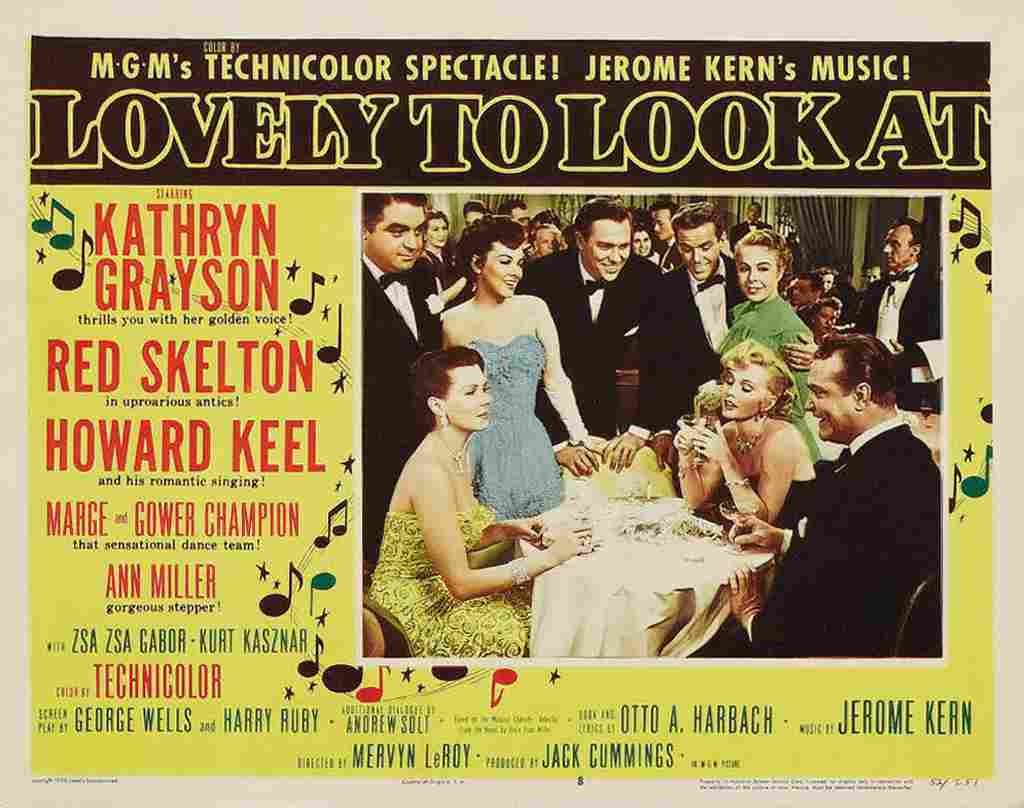 Lovely to Look At 08  film star poster A4 Photo Print