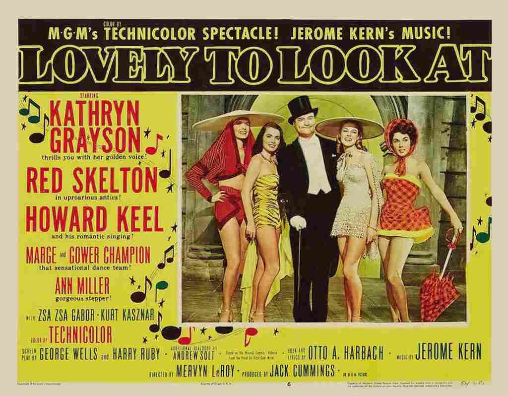 Lovely to Look At 10  film star poster A4 Photo Print