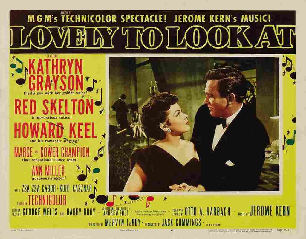 Lovely to Look At 11  film star poster A4 Photo Print