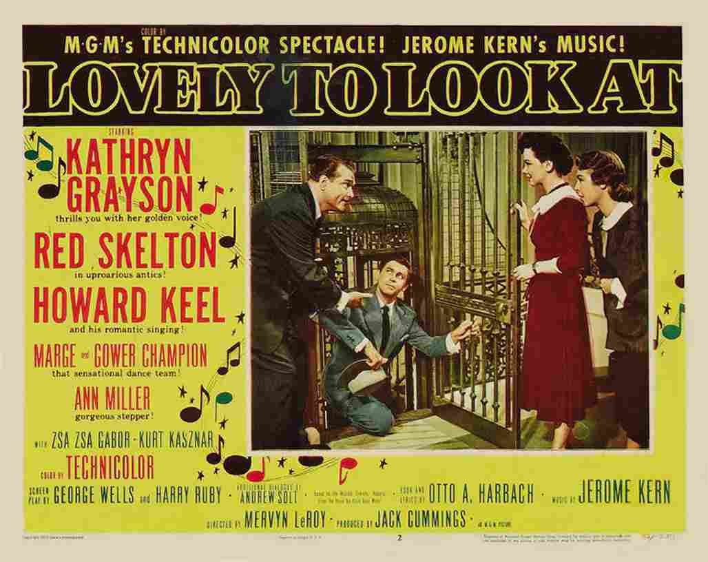 Lovely to Look At 12  film star poster A4 Photo Print