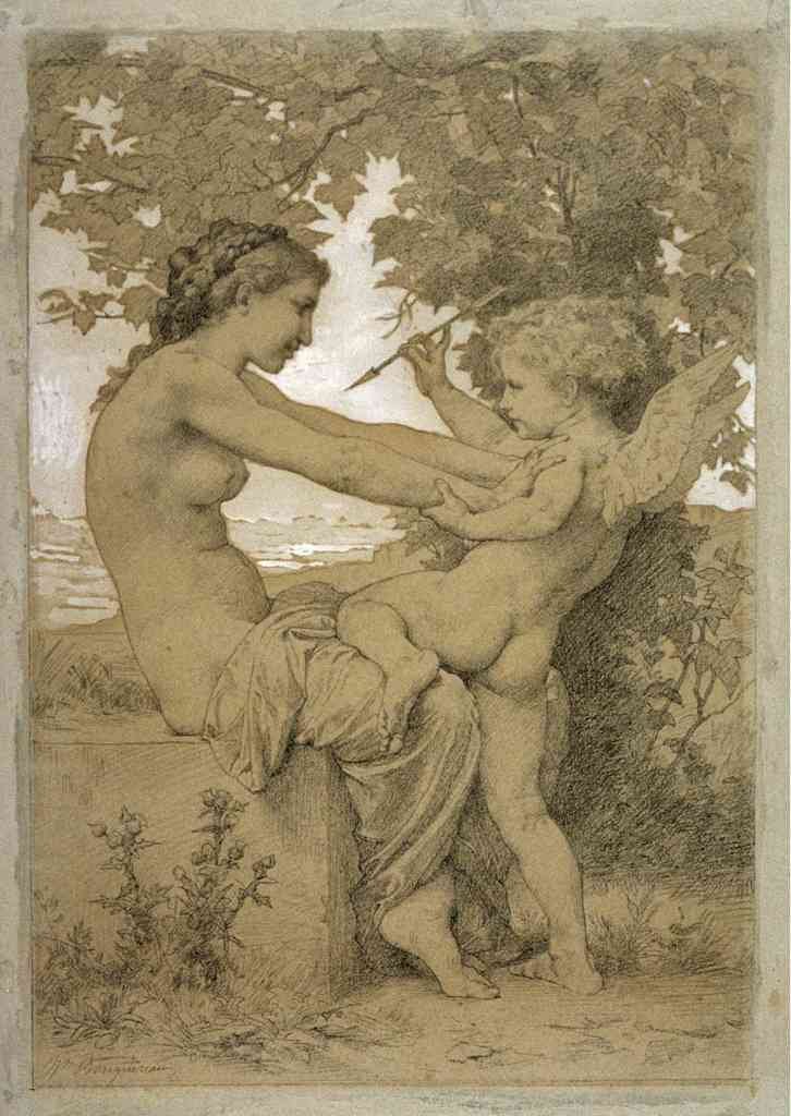 Loves Resistance Bouguereau A4 Photo Print