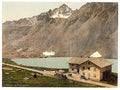 Lower Engadine Fluela Hospice Grisons Vintage A4 Photo Print