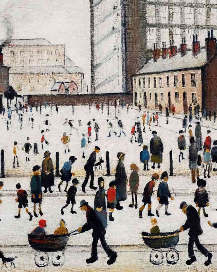 Lowry 3814 crop 10x8 A4 Photo Print