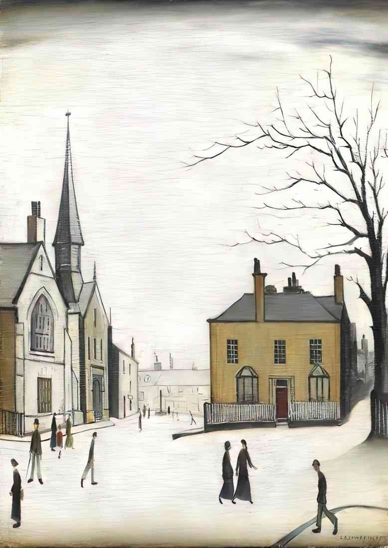 Lowry stow on the wold A4 Photo Print