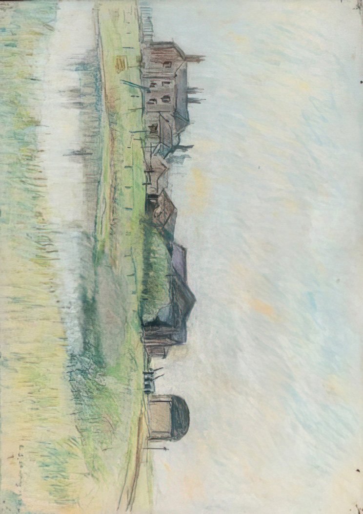 Lowry swinton farm 3 A4 Photo Print
