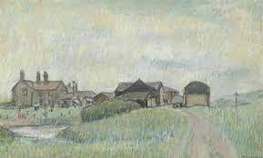 Lowry swinton farm A4 Photo Print
