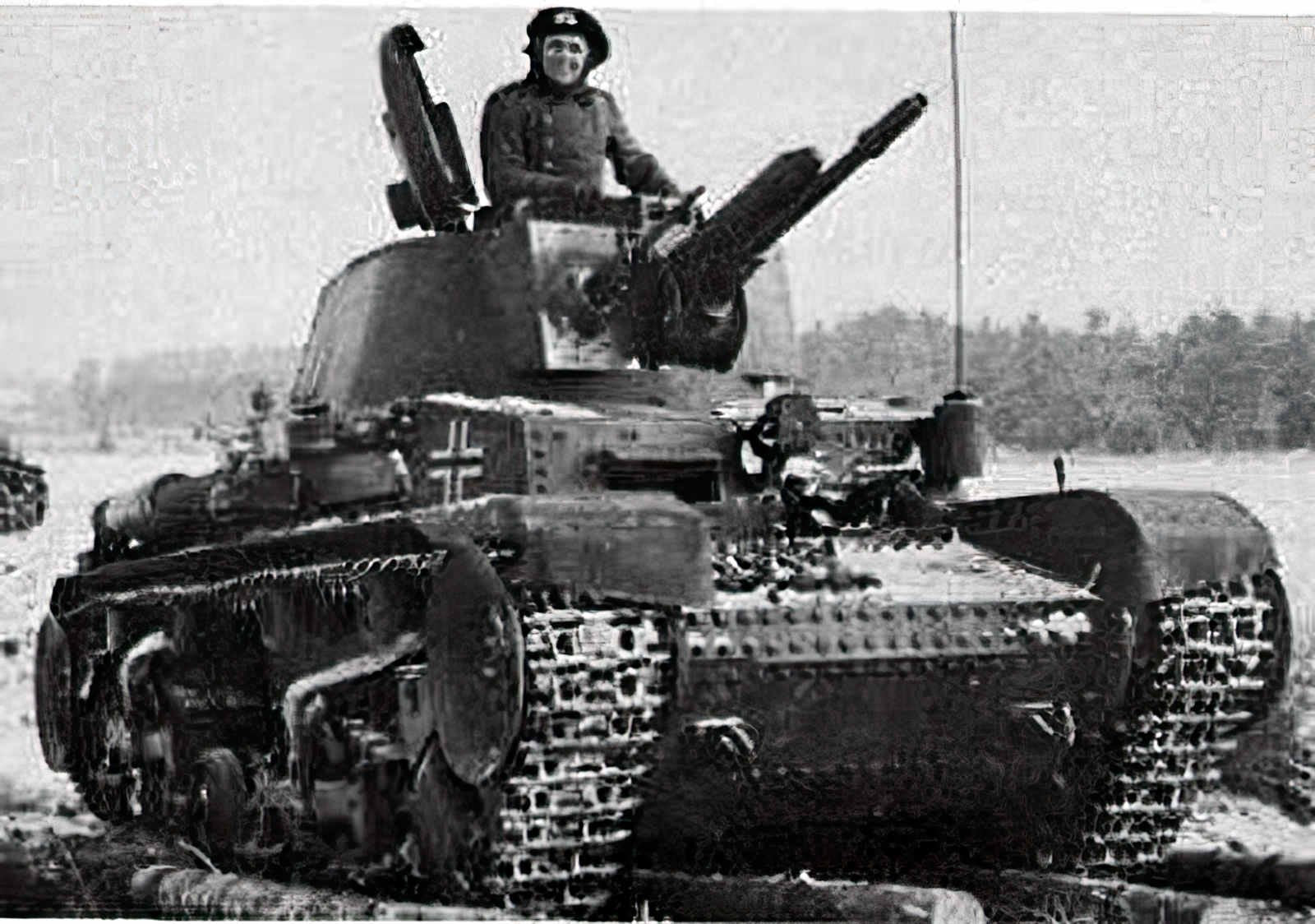 Lt Vz 35 2 A4 Photo Print