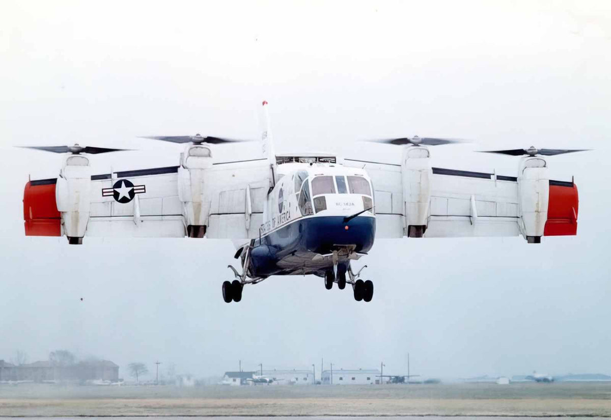 Ltv Ling Temco Vought Xc142 Vtol Experimental Aircraft United States 2 A4 Photo Print