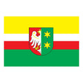 Lubuskie Prov Flag N3476 A4 Photo Print