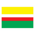 Lubuskie Prov Flag N3486 A4 Photo Print