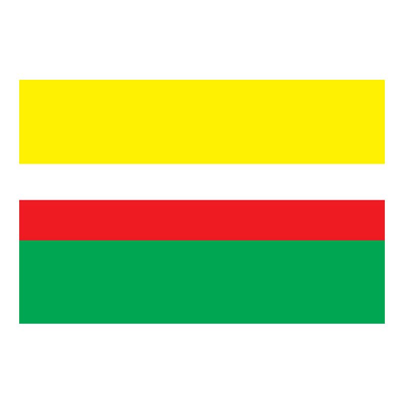 Lubuskie Prov Flag N3486 A4 Photo Print