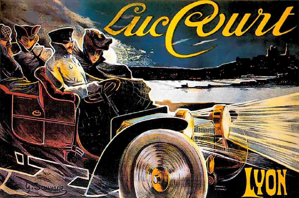  Luc Court Vintage A4 Photo Print