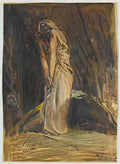 Luc Olivier Merson projet d illustration pour macbeth lady macbeth so Art A4 Photo Print