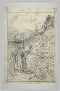Luc Olivier Merson projet d illustration pour macbeth les trois sorci Art A4 Photo Print