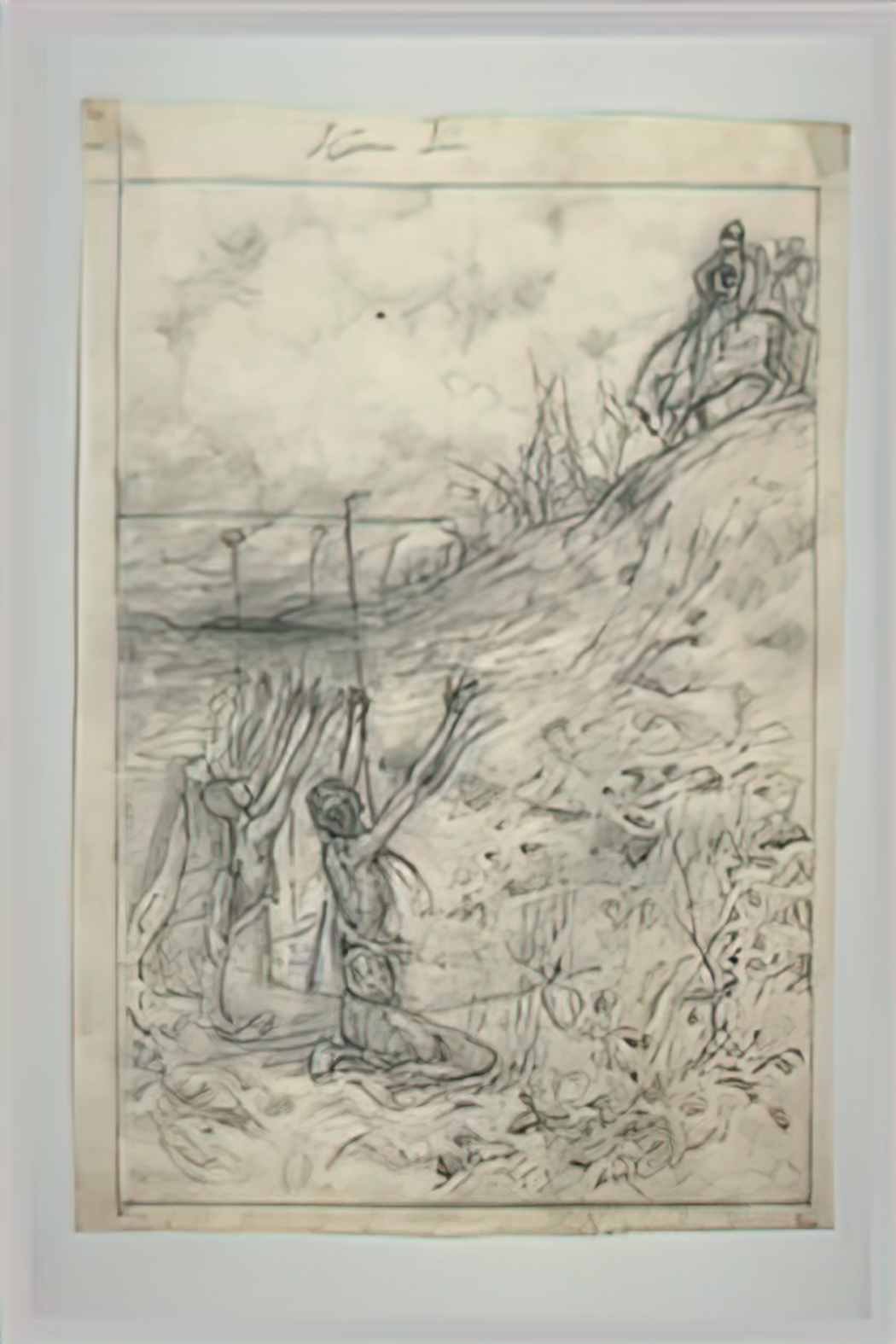Luc Olivier Merson projet d illustration pour macbeth les trois sorci Art A4 Photo Print