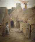 Luc Olivier Merson the annunciation l annonciation 1908 Art A4 Photo Print