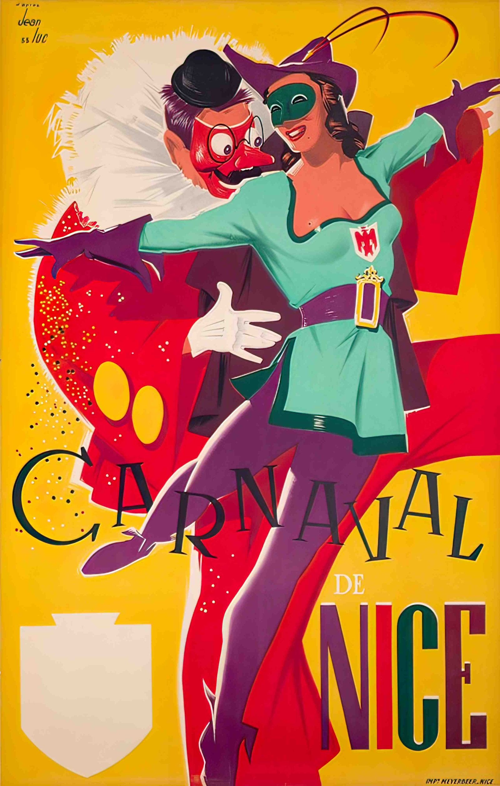 LucCarnival Advert A4 Photo Print