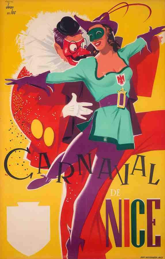 LucCarnival Vintage Advert A4 Photo Print