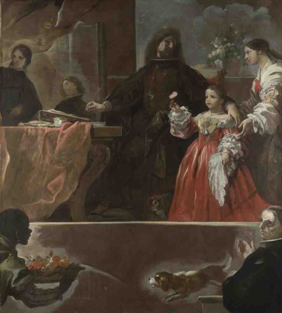 Luca Giordano A Homage to Velazquez A4 Photo Print