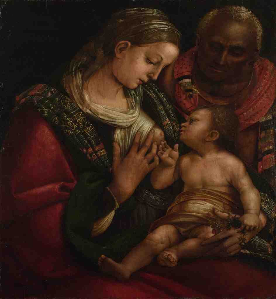 Luca Signorelli The Holy Family A4 Photo Print